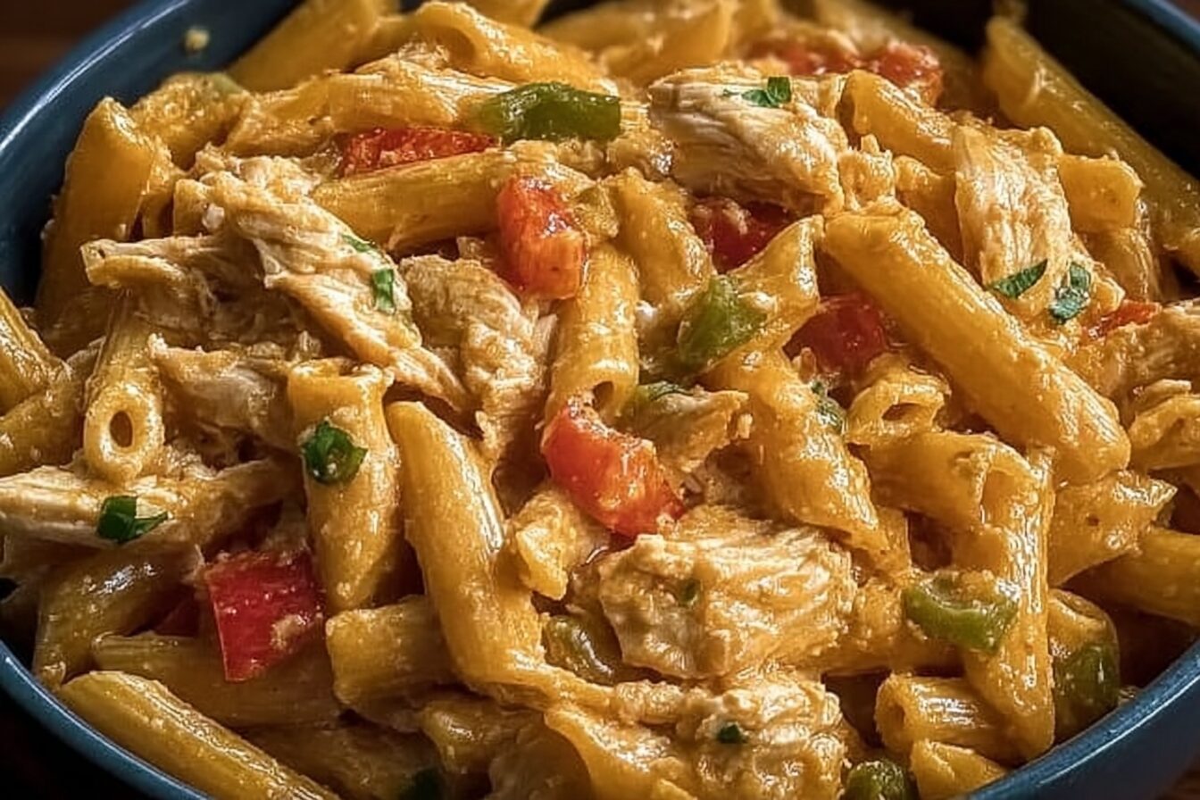 Creamy Chicken Fajita Pasta
