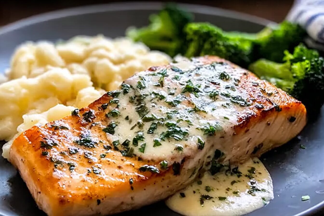 Creamy Garlic Butter Salmon