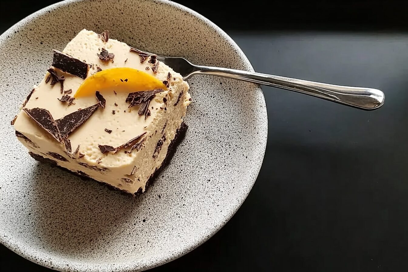 Extra Virgin Olive Oil Lemon Chocolate Semifreddo