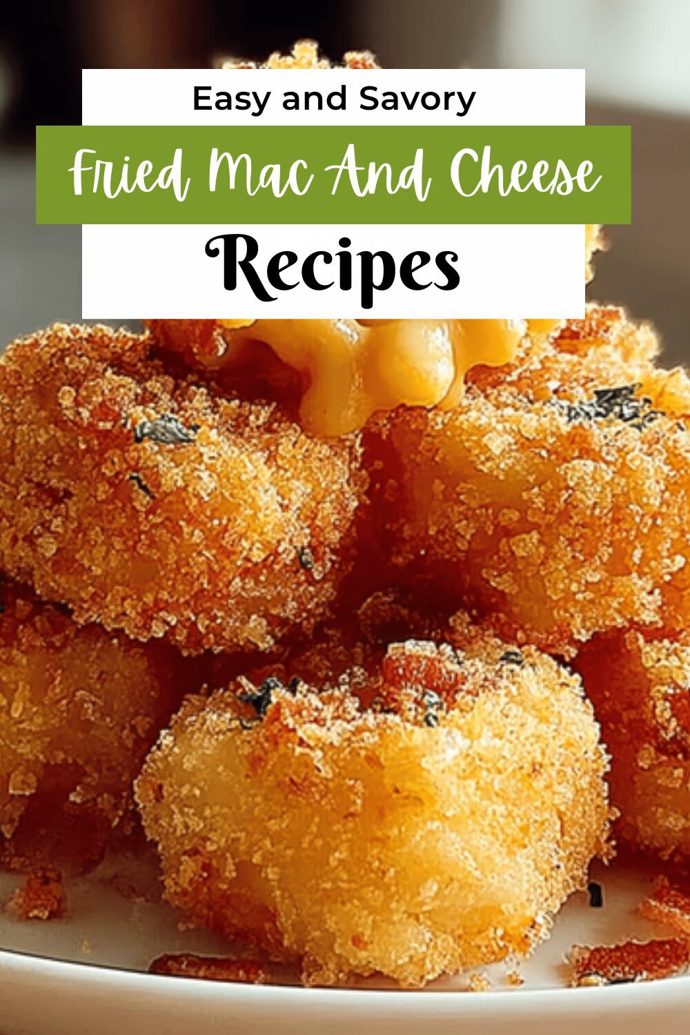 Fried Mac And Cheese Bites