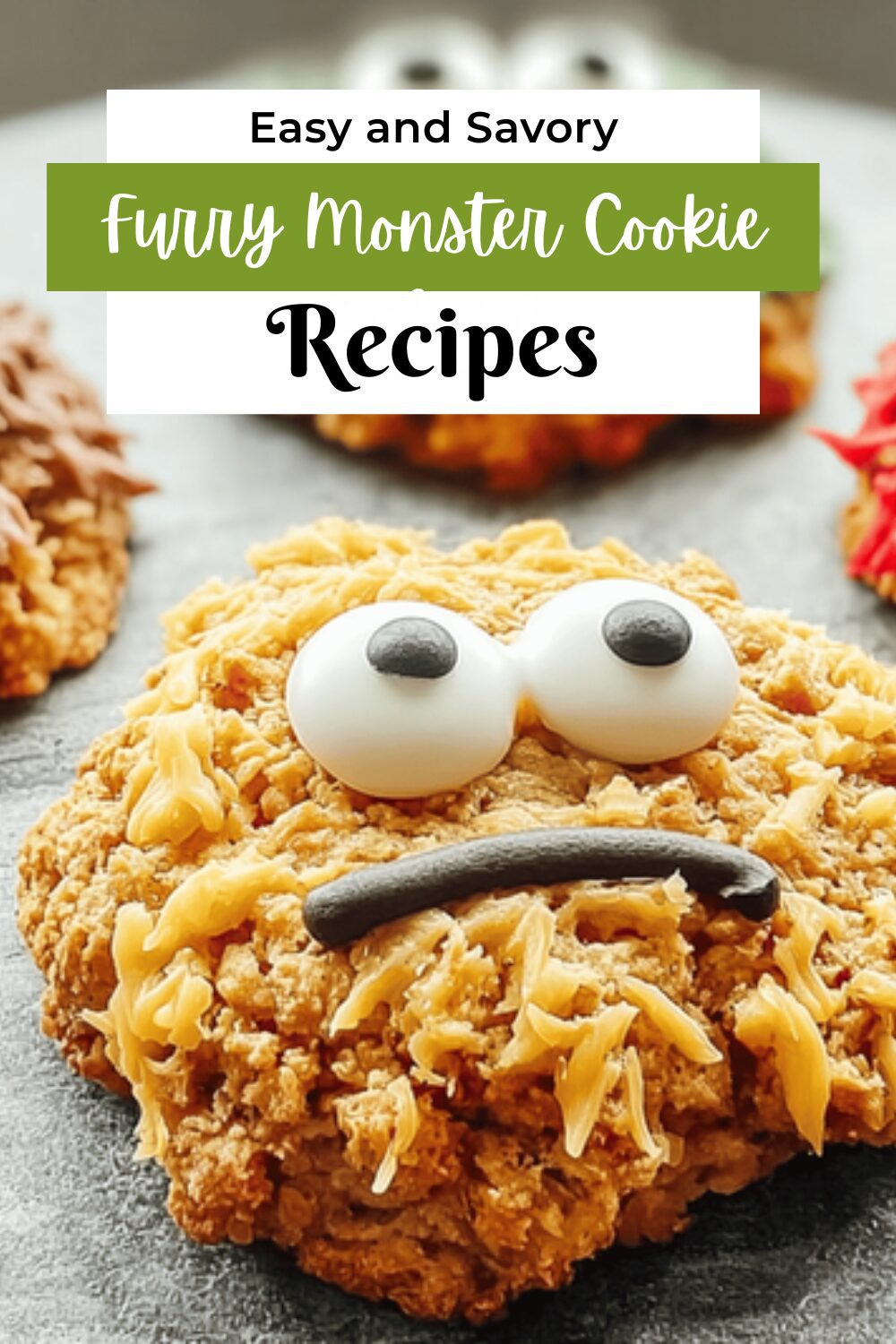Furry Monster Cookie Delight