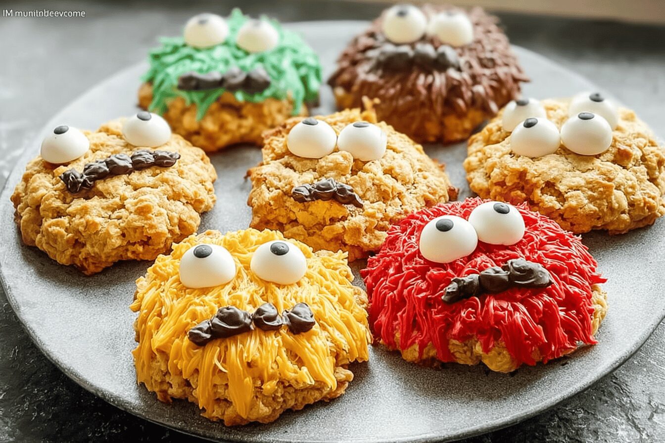 Furry Monster Cookie Delight