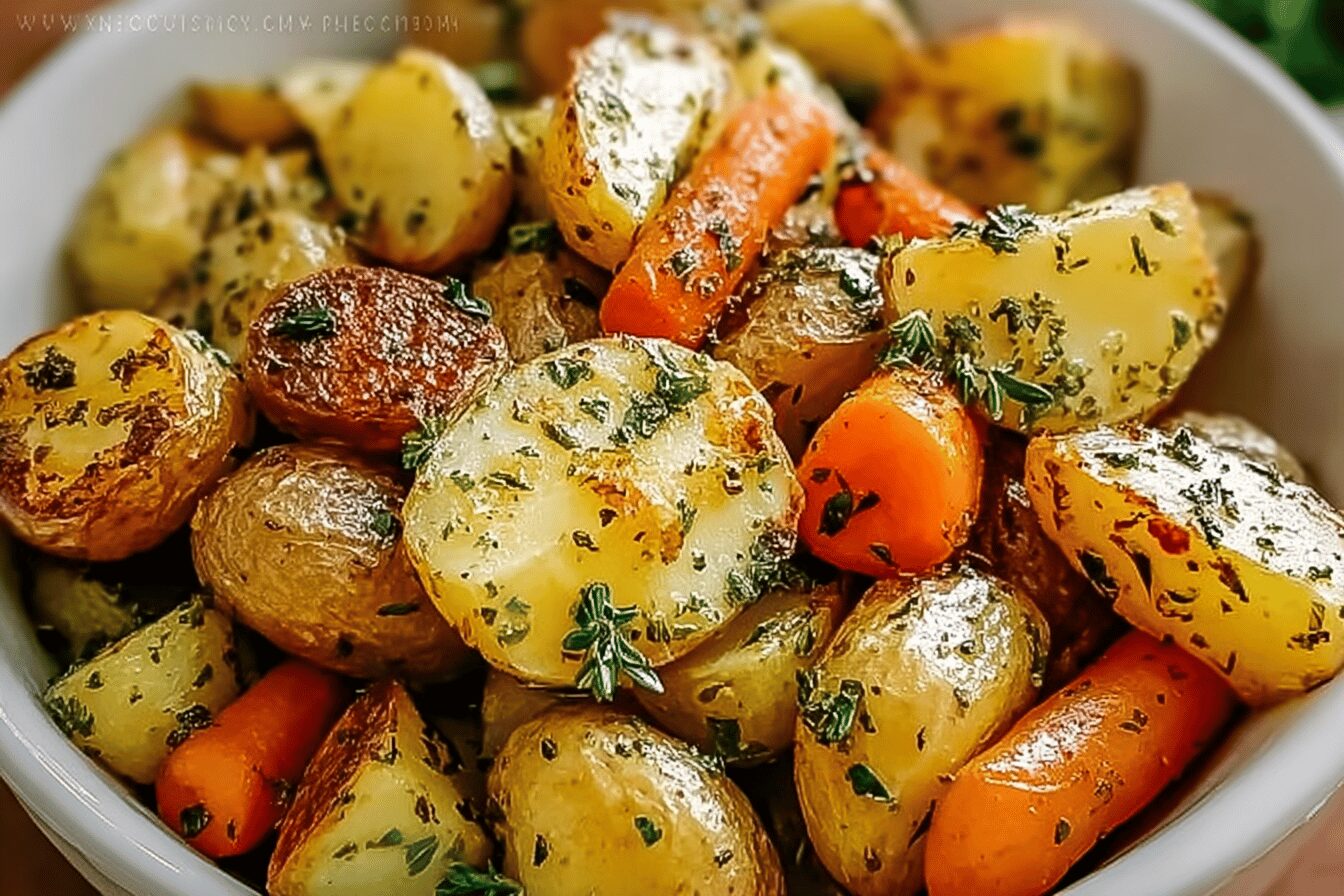 Garlic Herb Roasted Potatoes