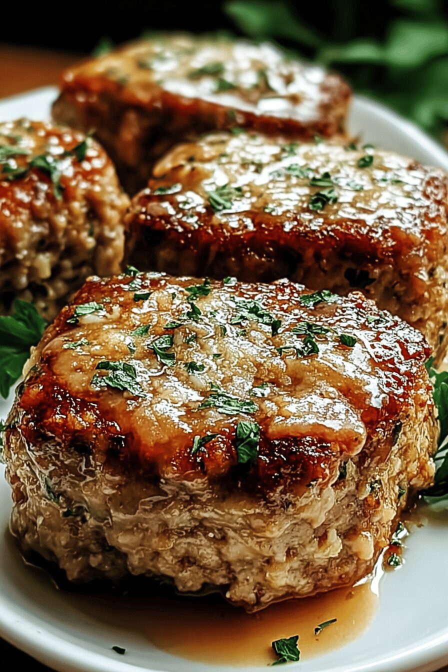 Garlic Parmesan Chicken Meatloaves With Rich Flavor And Easy Prep 6 Garlic Parmesan Meatloaves