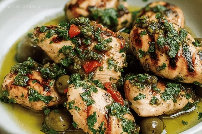 Grilled Chicken Parsley Olive Sauce 69.Png