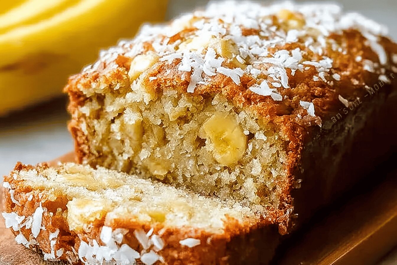 Hawaiian Banana Bread With Coconut And Pineapple Flavors 6 Hawaiian Banana Bread