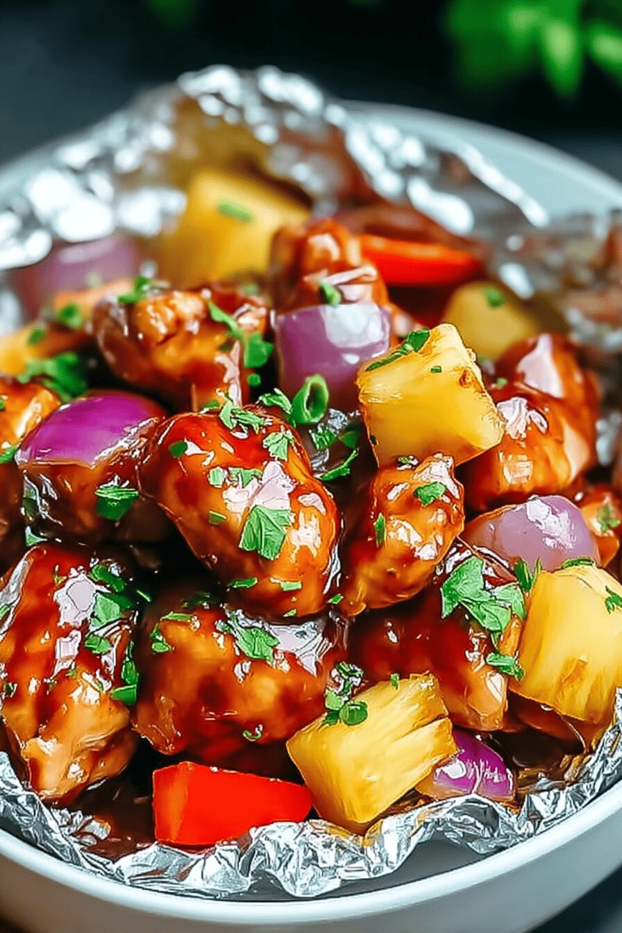 Hawaiian Bbq Chicken Pineapple