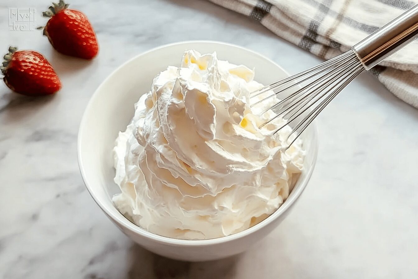 Homemade Whipped Cream