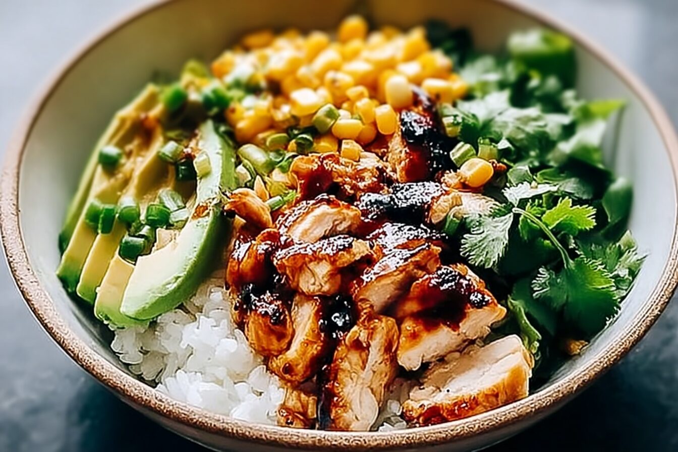 Honey Chipotle Chicken Bowls