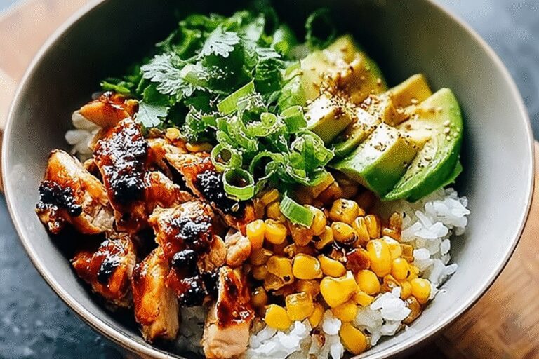 Honey Chipotle Chicken Bowls 74.Png