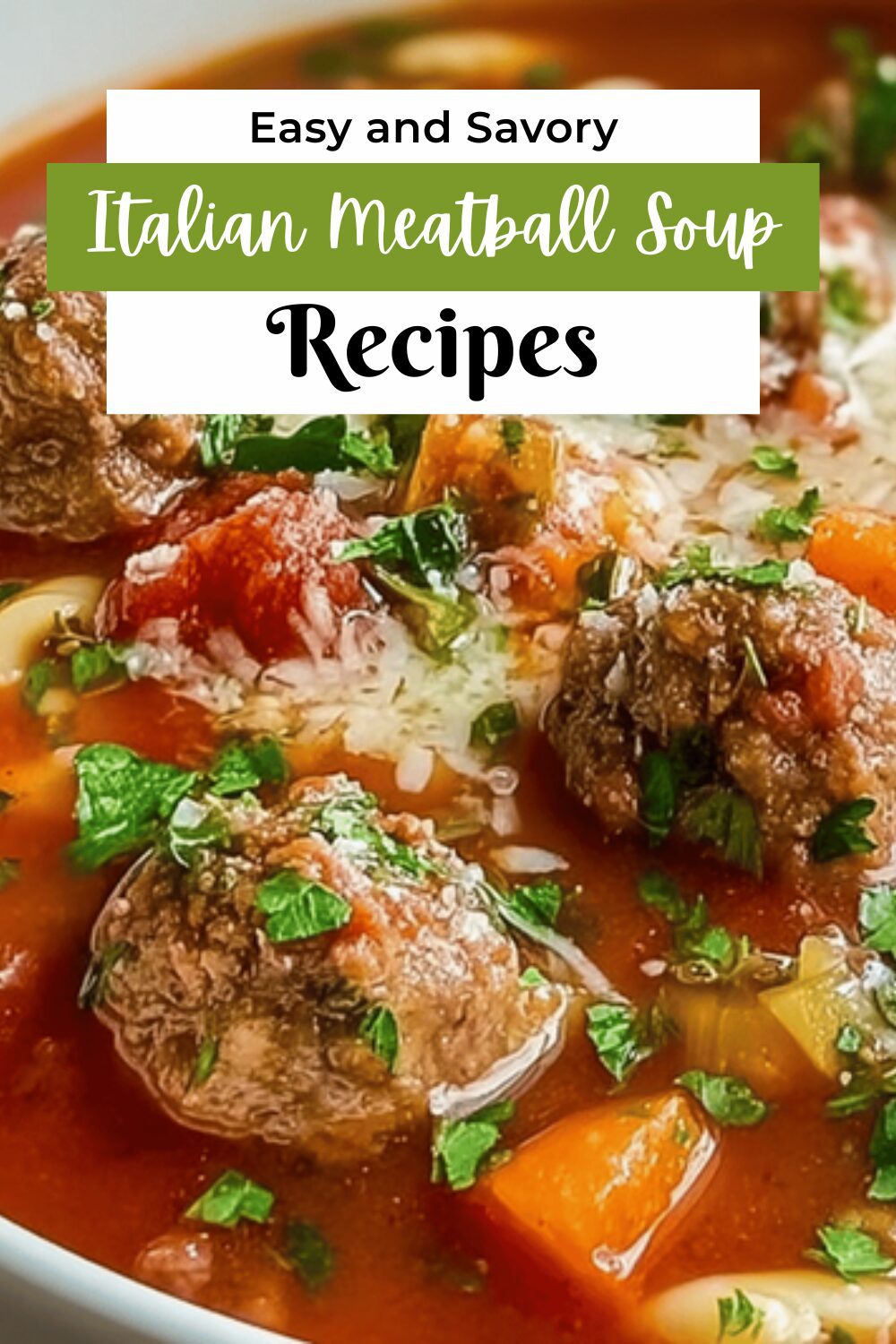 Italian Meatball Soup