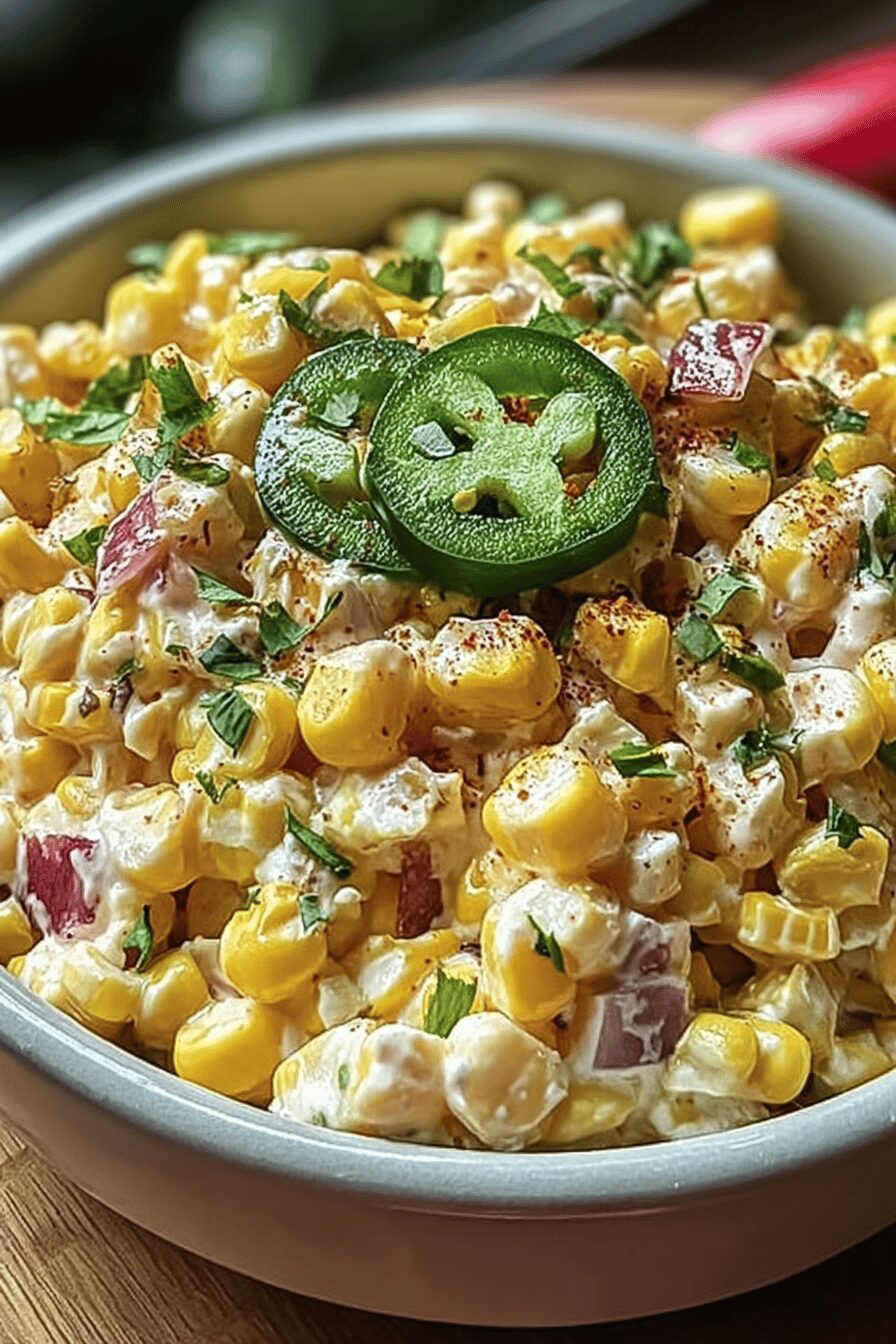 Jalapeno Popper Corn Salad