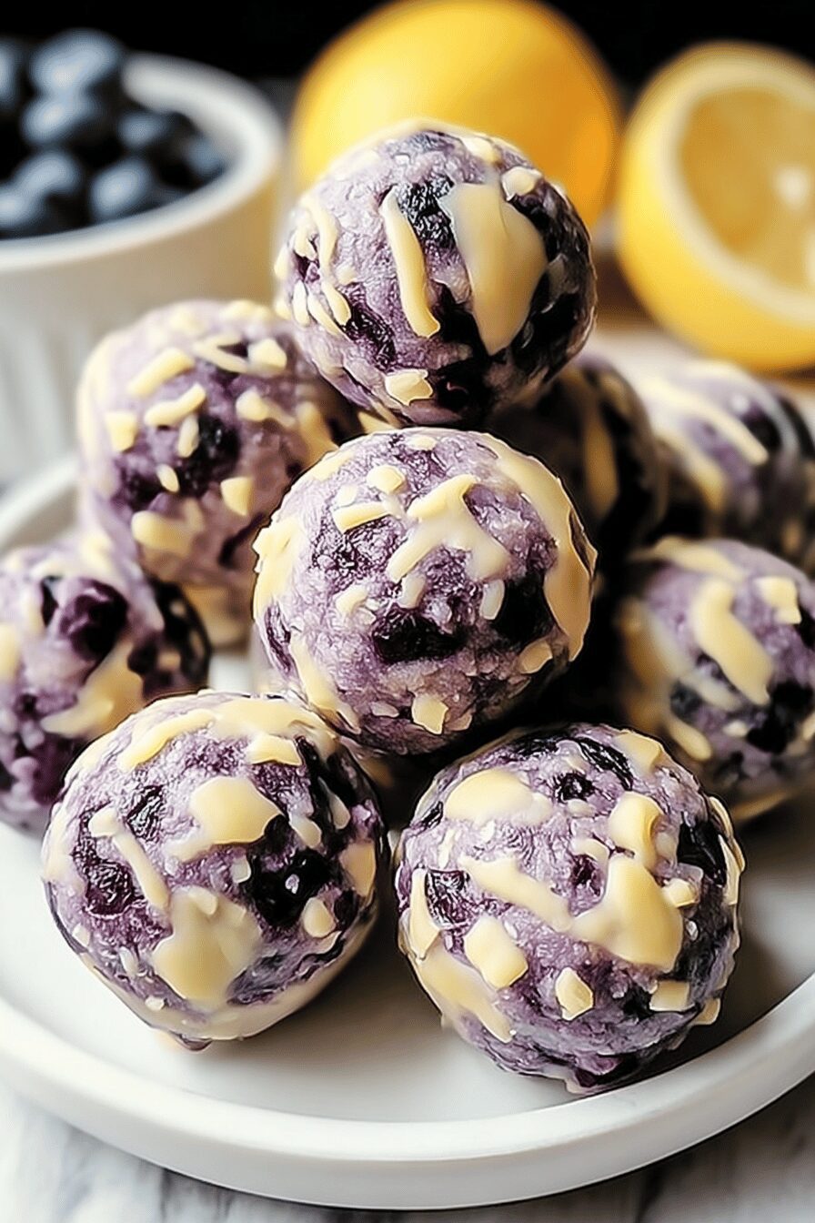 Lemon Blueberry Bites