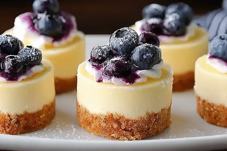 Lemon Blueberry Cheesecakes 13.Png