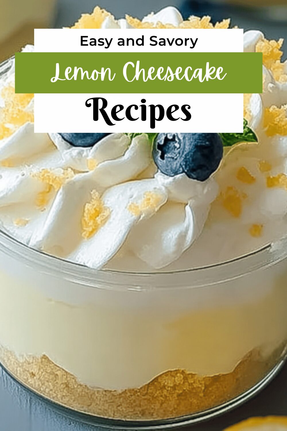 Lemon Cheesecake Mousse