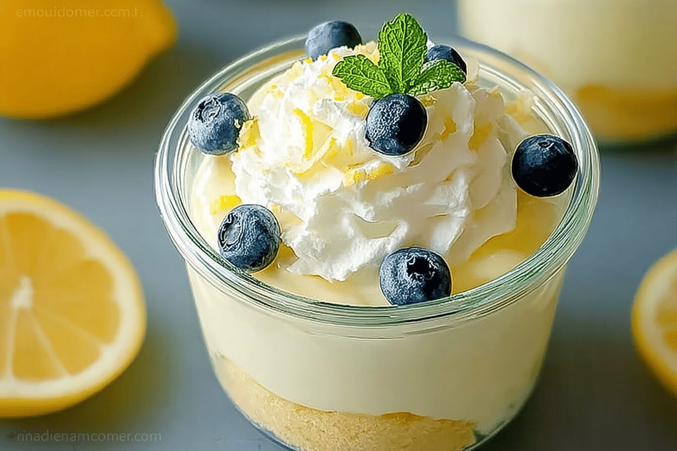 Lemon Cheesecake Mousse