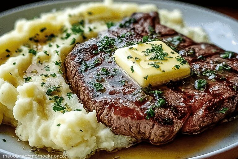 Lemon Herb Butter Steak Mashed Potatoes 59.Png