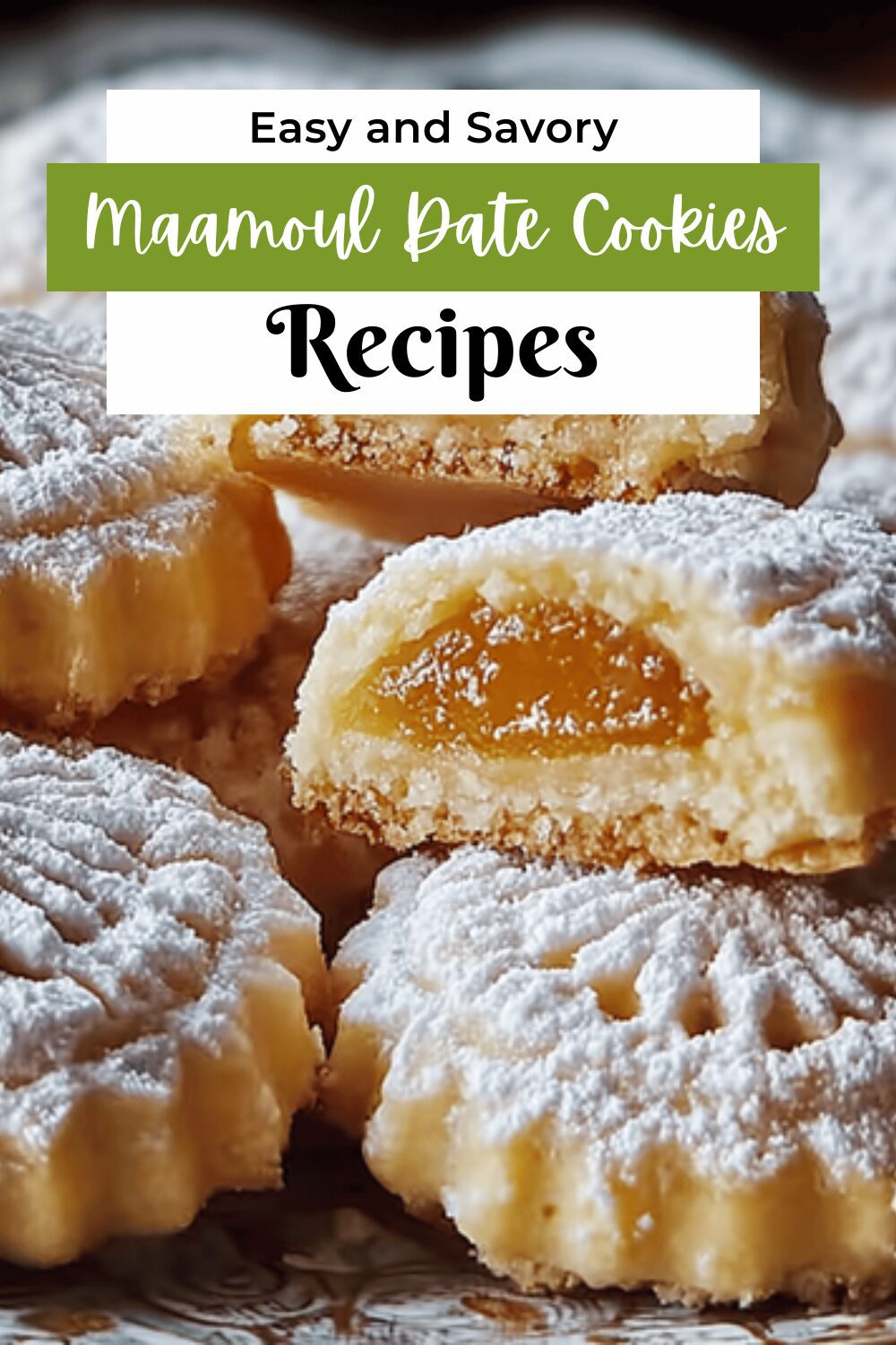 Maamoul Date Cookies