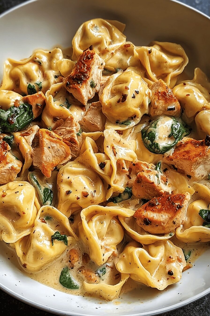 Marry Me Chicken Tortellini Skillet