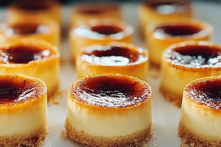 Mini Creme Brulee Cheesecakes 8.Png