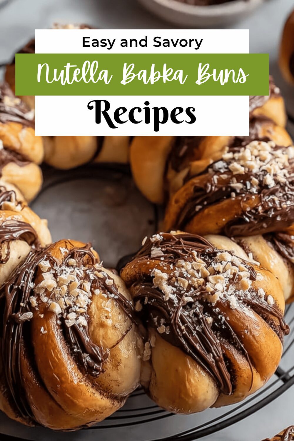 Nutella Babka Buns Recipe With Soft, Swirled Chocolate Layers 7 Nutella Babka Buns