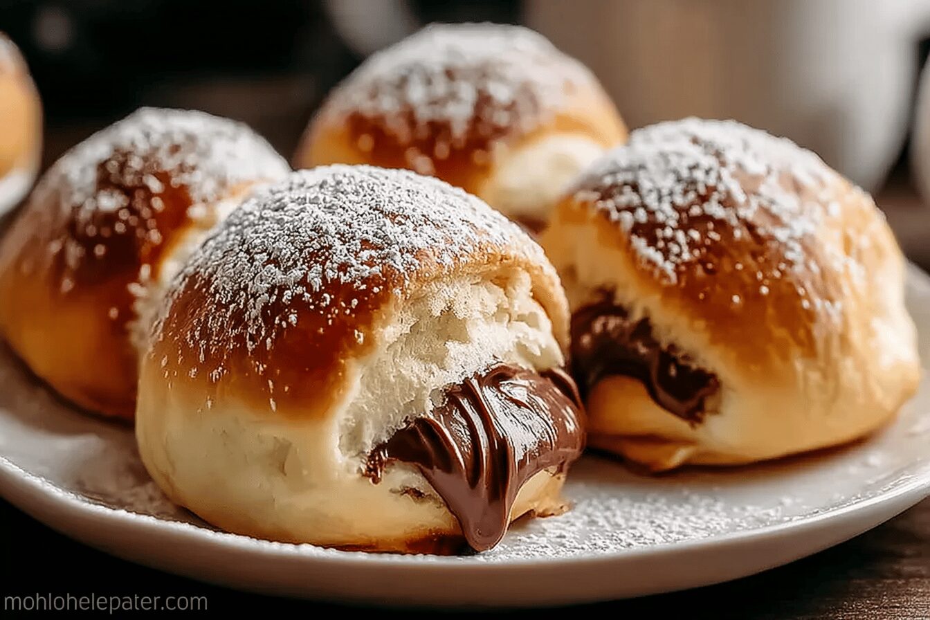 Nutella Bread Bombs