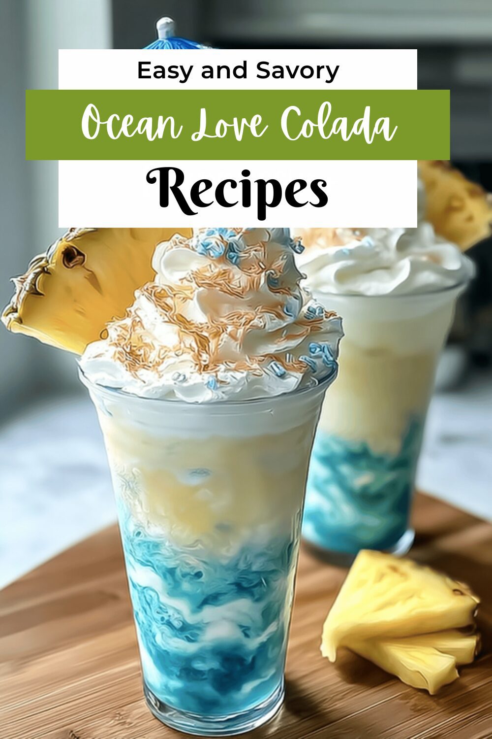 Ocean Love Colada Frappuccino
