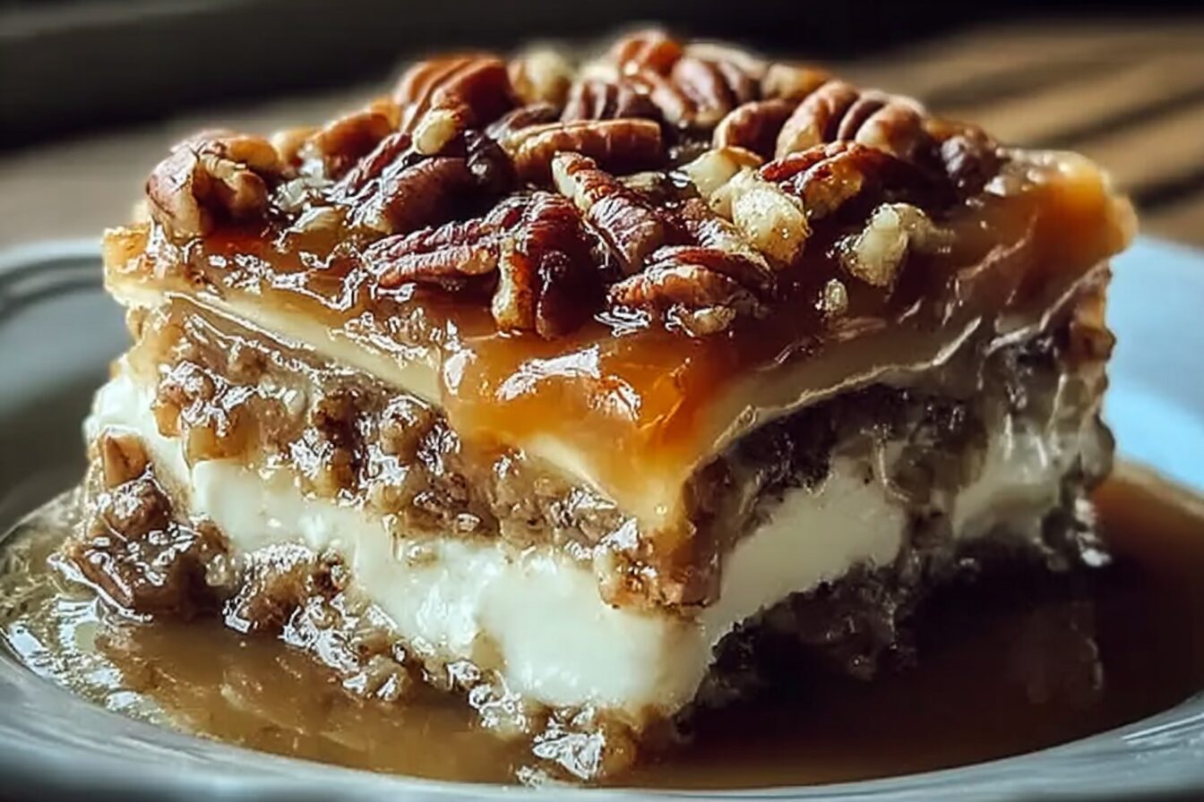 Pecan Pie Lasagna