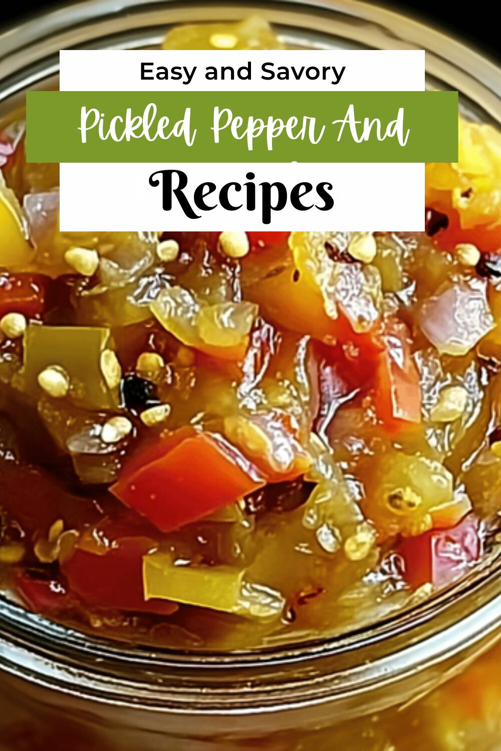 Pickled Pepper And Onion Relish