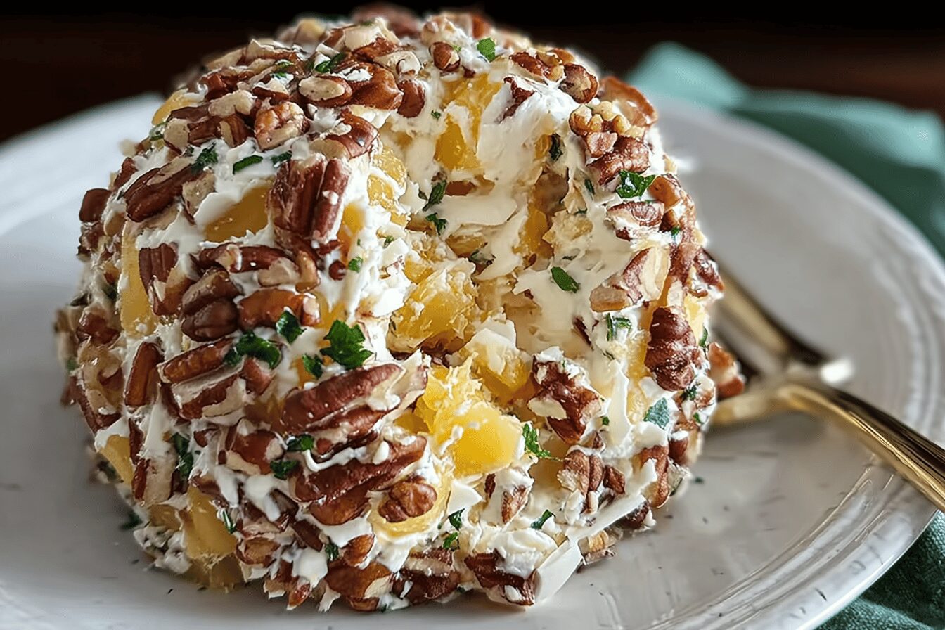 Pineapple Pecan Cheese Ball