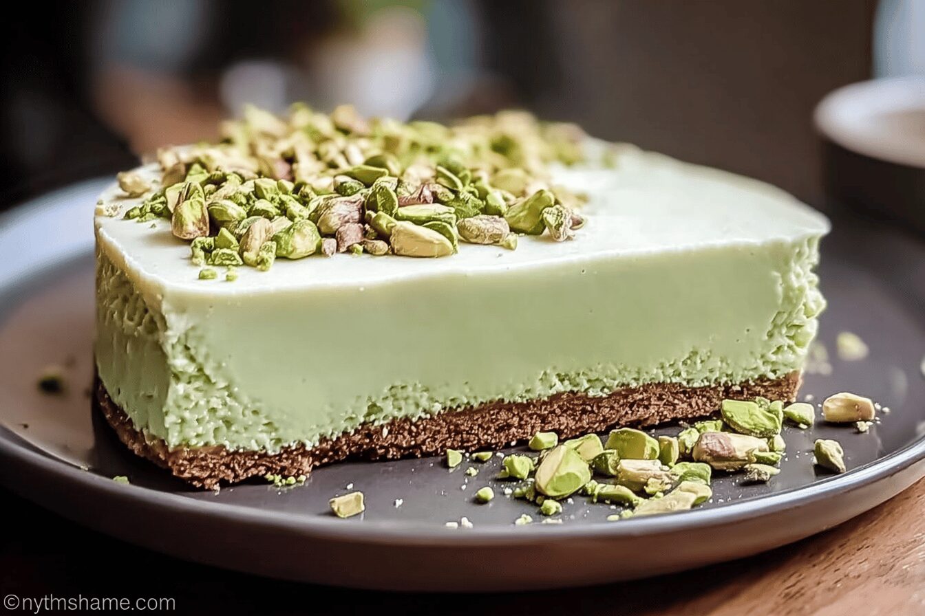Pistachio Cream Cheesecake
