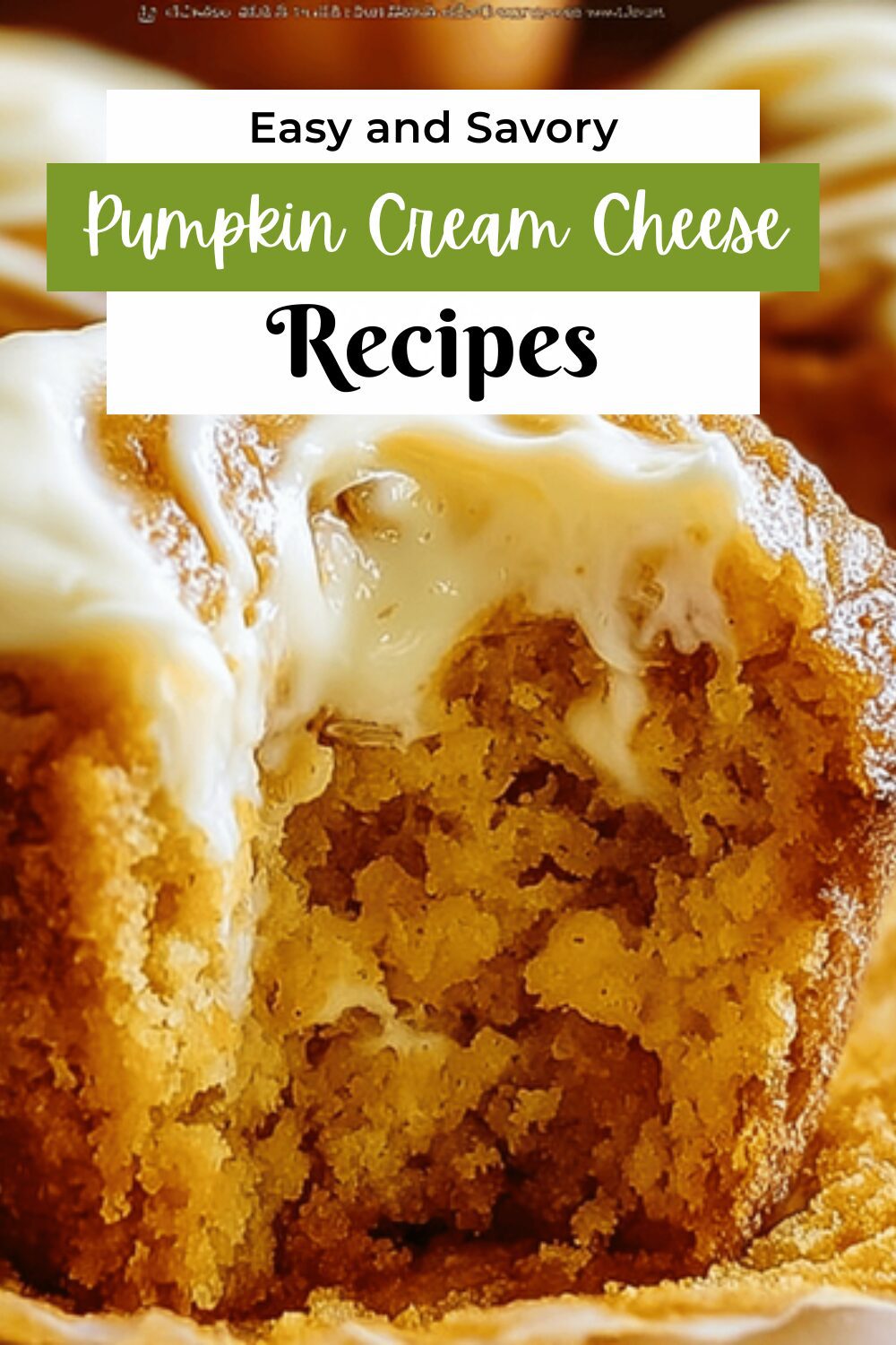 Pumpkin Cream Cheese Muffins