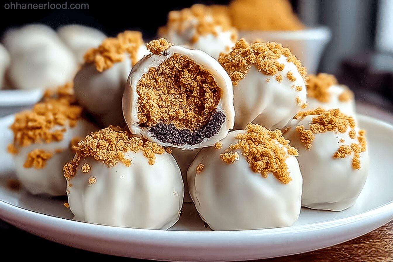 Pumpkin Oreo Balls