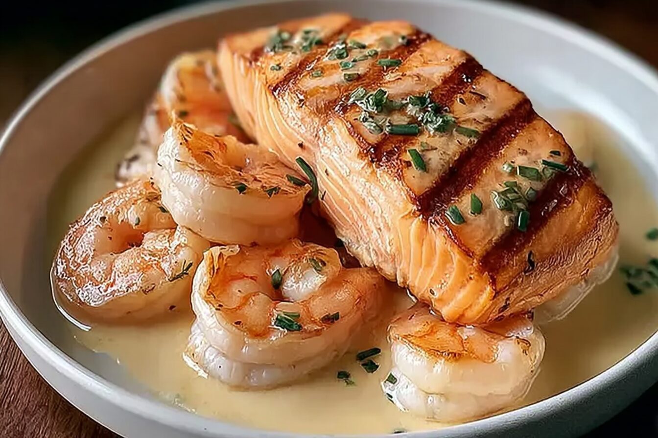 Salmon And Shrimp