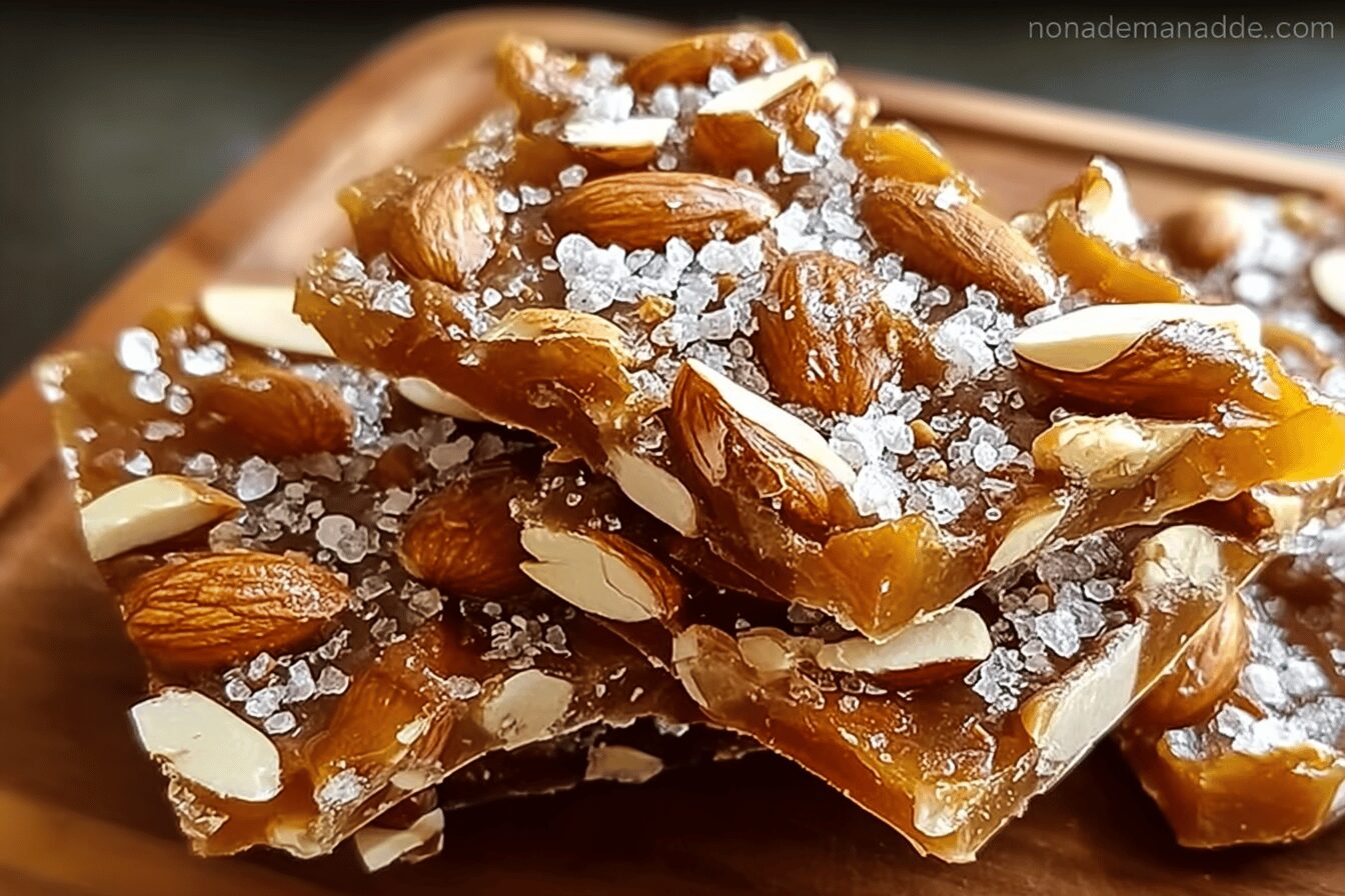 Salted Almond Brittle