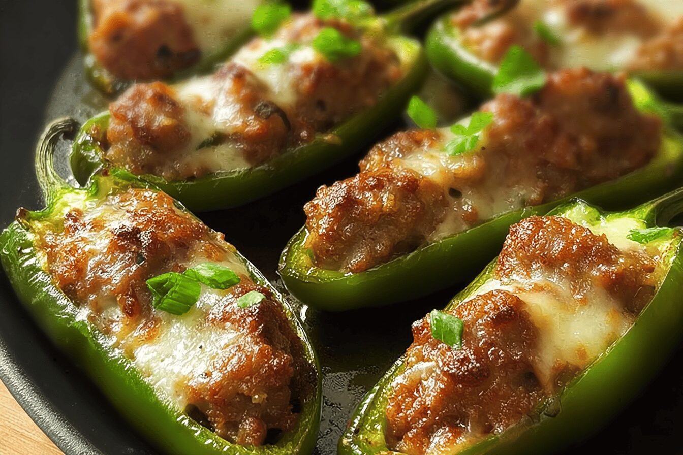 Sausage Stuffed Jalapenos