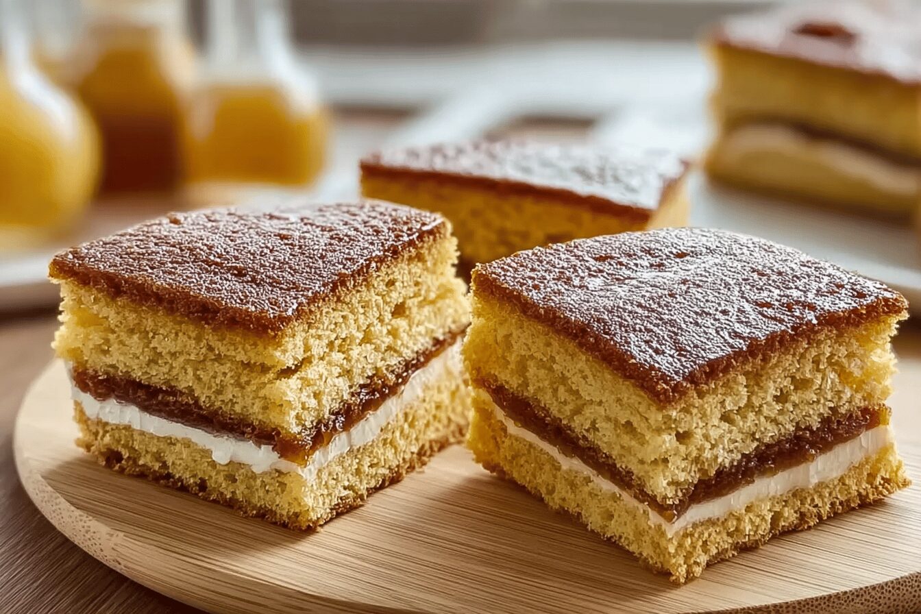 Slovakian Honey Cake Slices