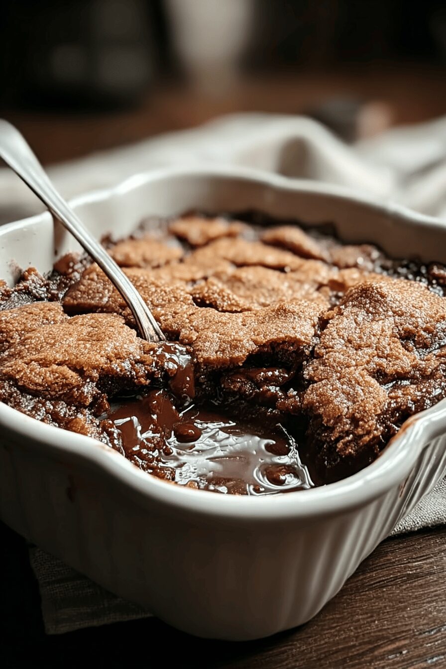 Southern Chocolate Cobbler