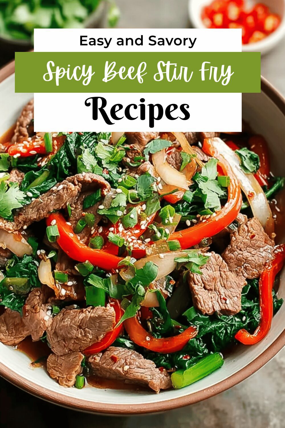 Stir Fried Spicy Beef With Savory Mongolian Flavors 7 Spicy Beef Stir Fry