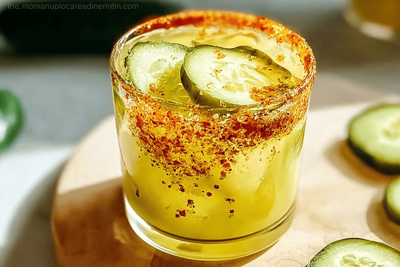 Spicy Pickle Margarita