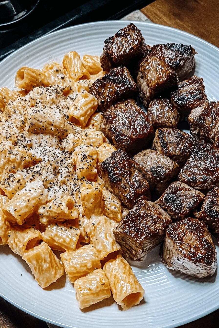 Steak Cajun Cheesy Parmesan