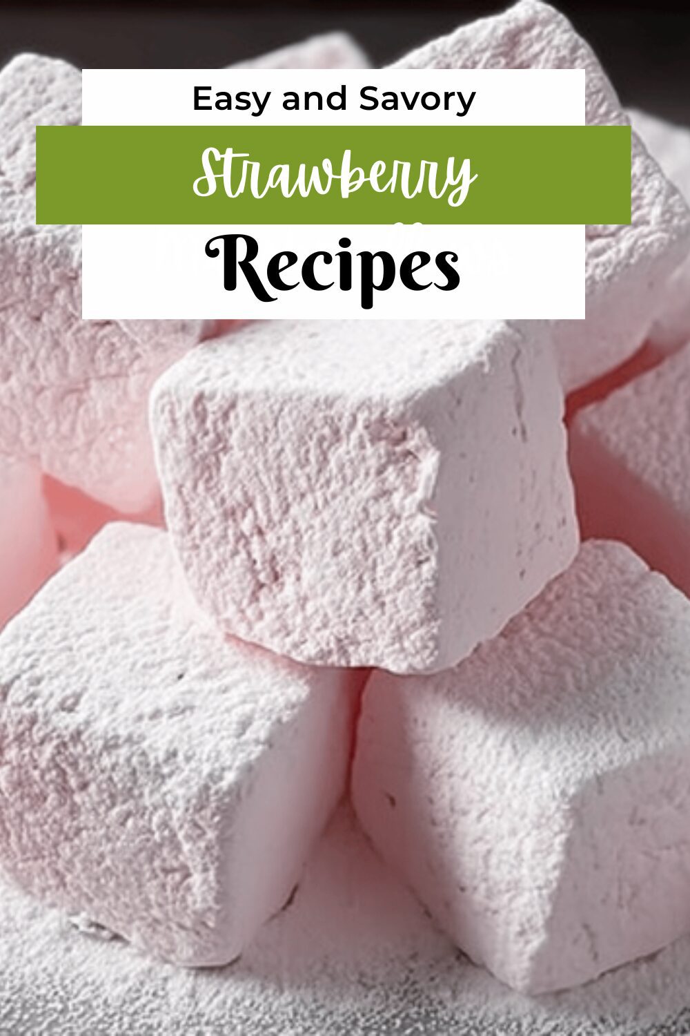 Strawberry Marshmallows Recipe With Fresh Berry Flavor And Soft Texture 7 Strawberry Marshmallows