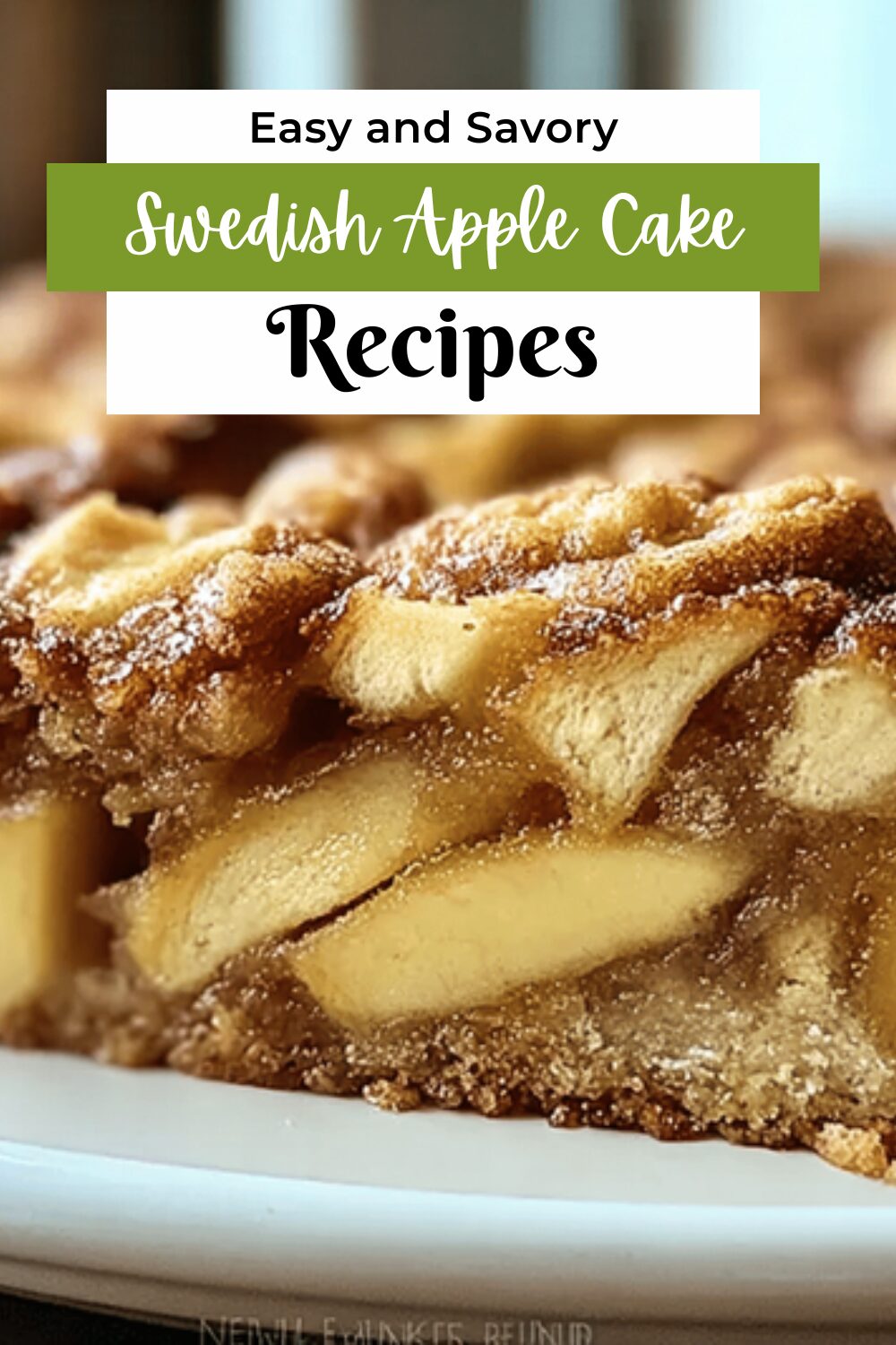Swedish Apple Cake