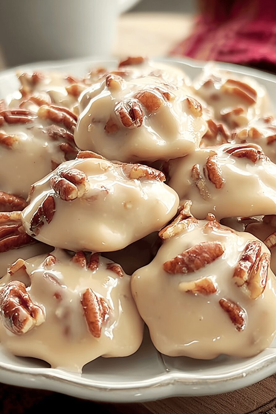 Vanilla Pecan Pralines