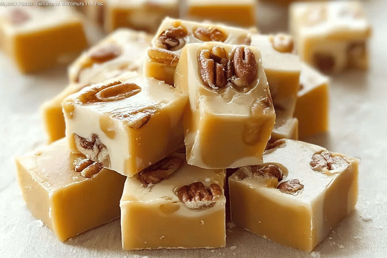 White Chocolate Caramel Fudge