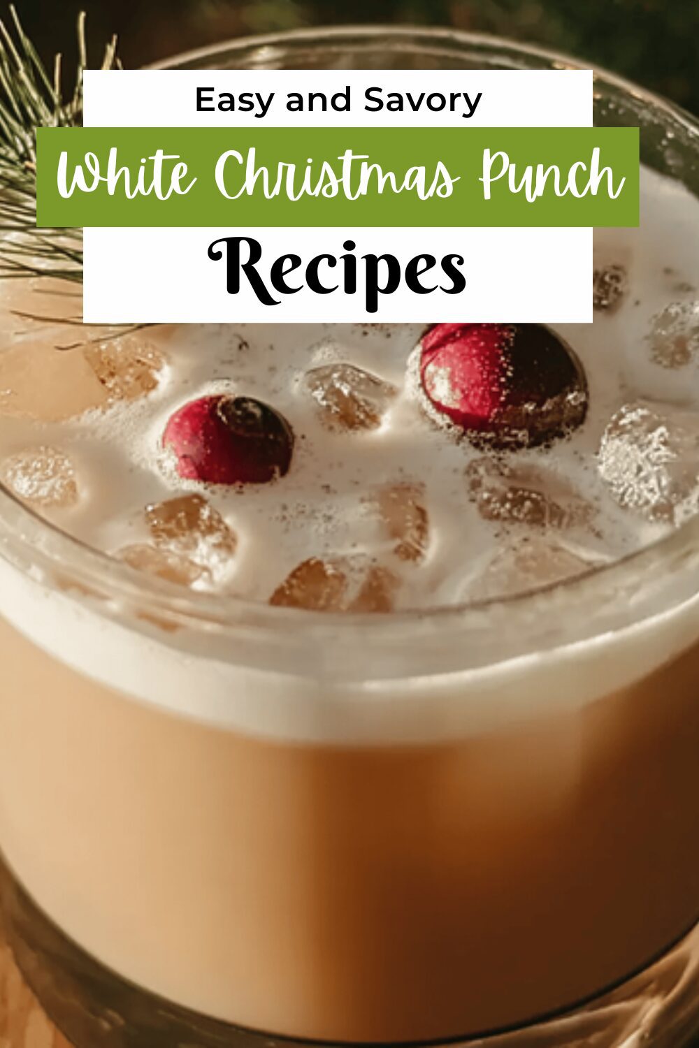 White Christmas Punch