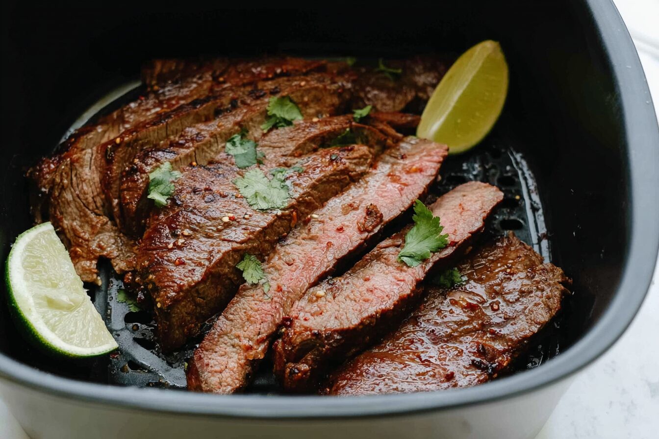 Air Fryer Flank Steak