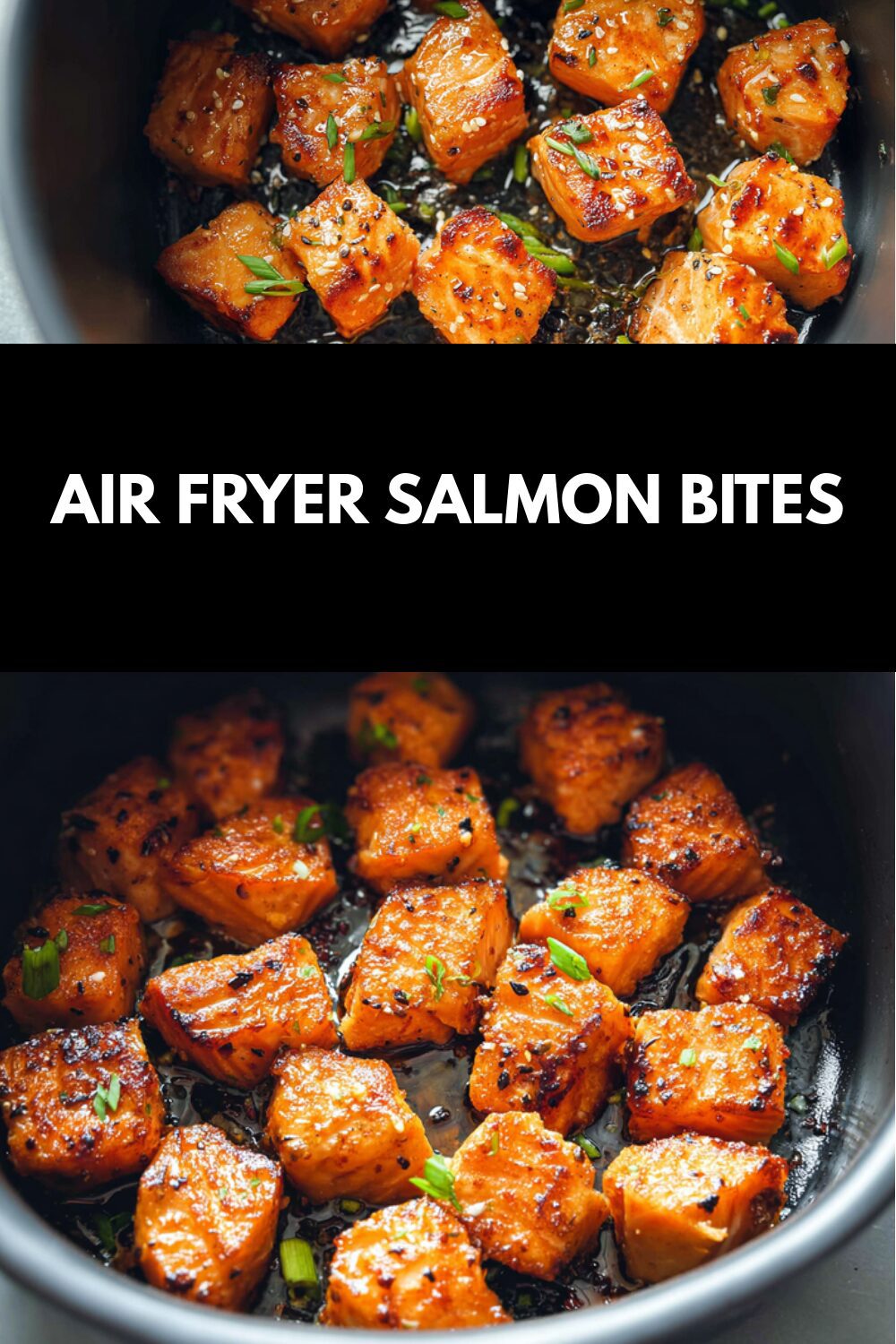 Air Fryer Salmon Bites