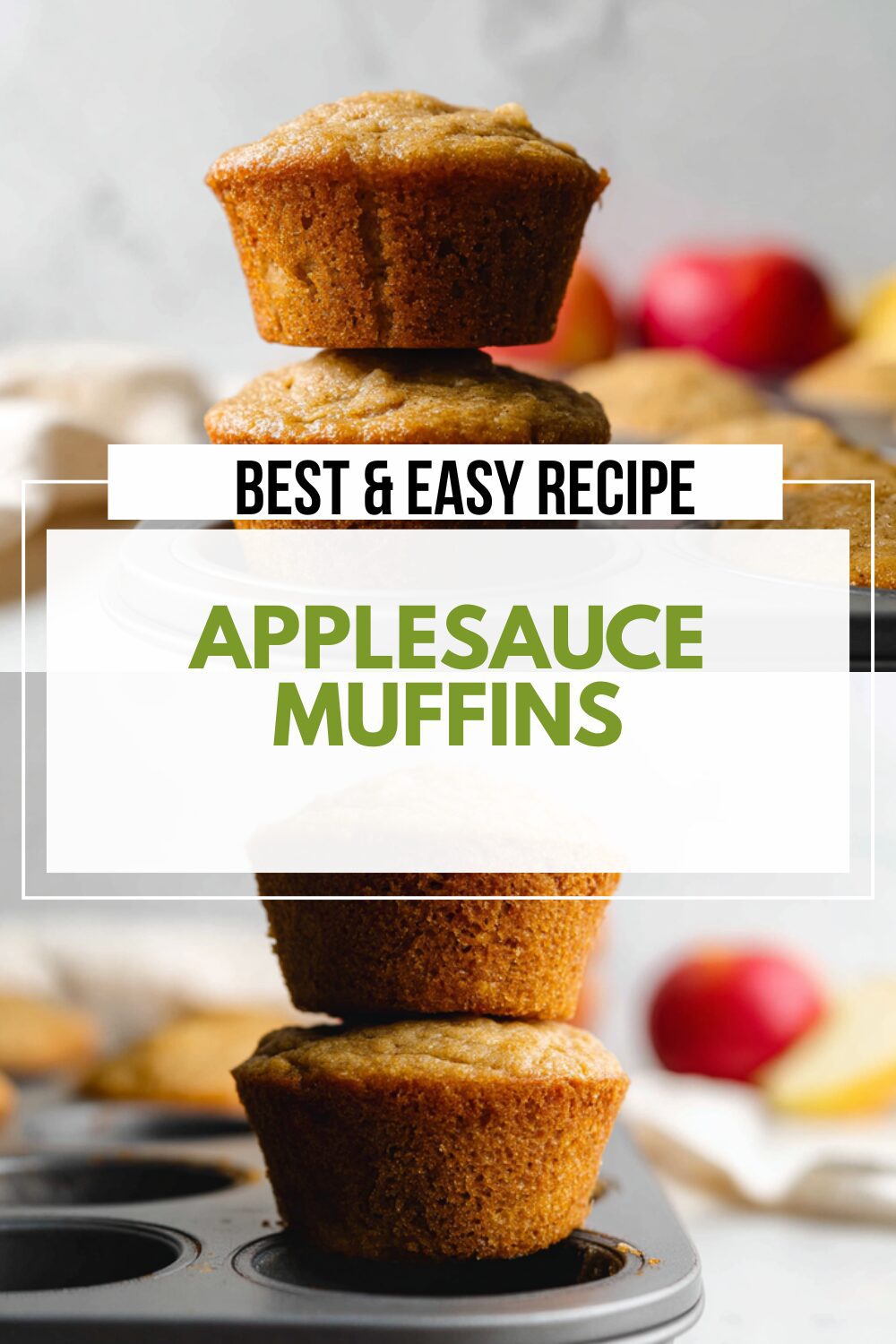 Applesauce Muffins