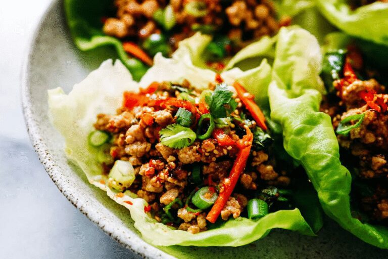Asian Turkey Lettuce Wraps 96.Png